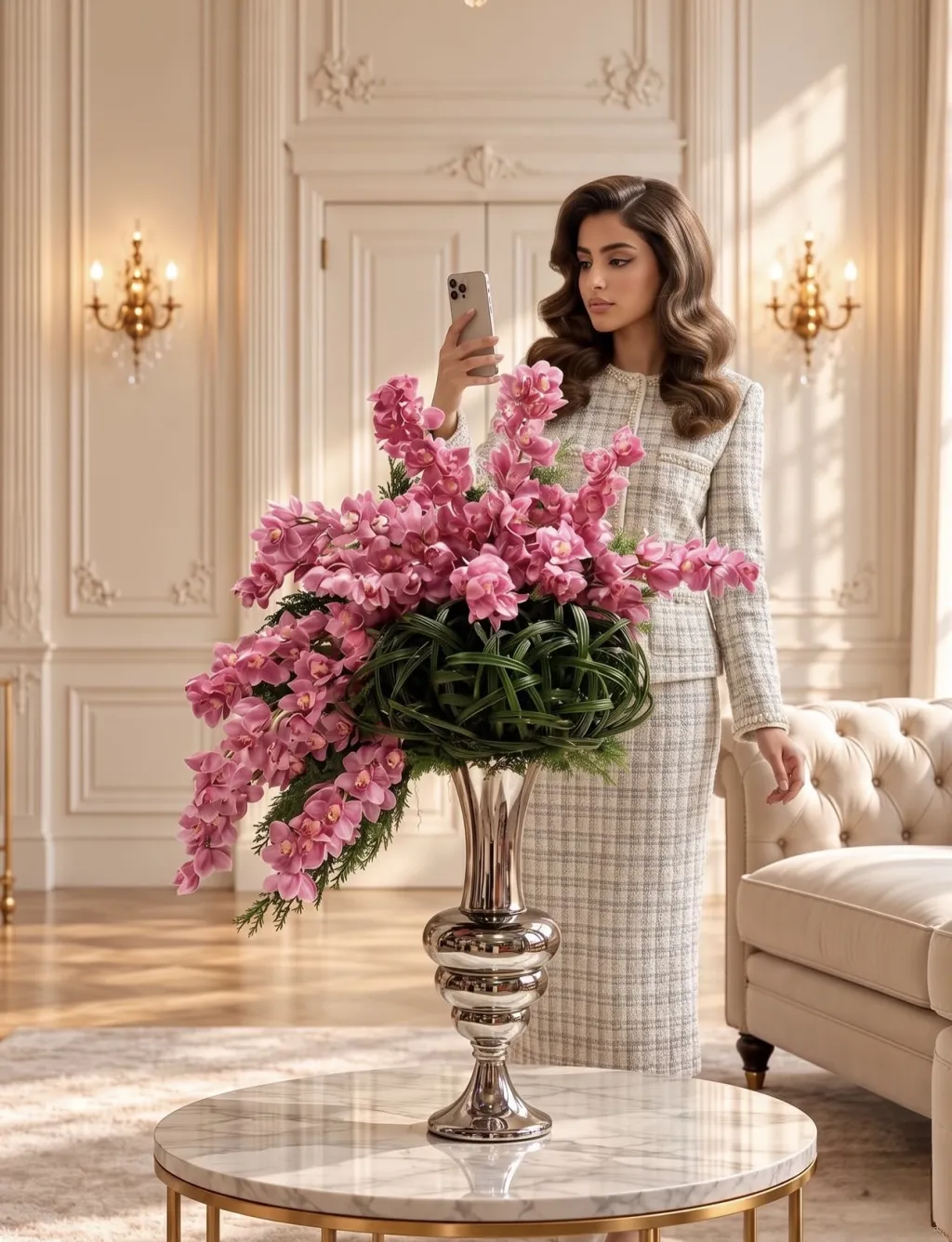 فخامة زهرةً سمبيديوم 🌸
